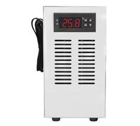 Badafaci Enfriador de Agua para Acuario, Controlador de Temperatura Más Fresco de 72W con Pantalla Digital para Tanques Pequeños de hasta 20L (Enchufe de la UE)