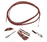 Badafaci Enhebrador de Cables Eléctricos, Alambre de Acero con Líder Flexible, 30 M de Longitud para Electricistas en Instalaciones de Conductos Eléctricos y de Telecomunicaciones (20M (incluidos