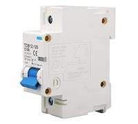 Badafaci Interruptor Automático CC 100A 1P, Disyuntor para Carril DIN de | Tensión Nominal de 250V CC, Poder de Corte de 10 KA, para Inversor y Batería