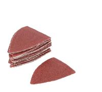 Badafaci Kit de Lijado Oscilante 82 Almohadillas de de Acero Al Carbono para Madera, Plástico, Metal Blando, Soporte de Dedo Triangular Duradero con Almohadilla de Lijado de 80 Mm, Kit de Pulido de