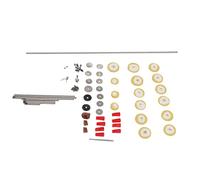 Badafaci Kit de Reparación de Flauta con Almohadillas, Herramientas de Repuesto, Juego de Mantenimiento de Metal para Reparación de Flauta DIY, Almohadilla con Orificio de Sonido, Reemplazo de