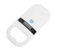 Badafaci Lector Portátil de Identificación de Animales, Escáner de Microchip para Mascotas Recargable de 134,2 KHz con Transmisión USB C y BT, para Gestión de Ganado e Identificación de (White)