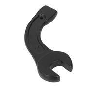 Badafaci Llave de Impacto de Extremo Abierto de Acero Al Carbono, Curvo de una Sola Cabeza 62HRC para Desmontaje y Mantenimiento de Equipos Grandes (27mm)
