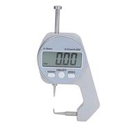 Badafaci Medidor de Espesor, Pantalla LCD Digital con Clave de Conversión del de Medición, para Materiales Blandos Papel Película de Cuero Caja de Madera