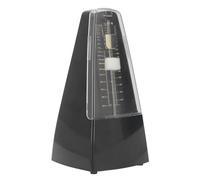 Badafaci Metrónomo Mecánico Tempo Keeper Beat Counter con Alta Precisión 40-208 BPM Ritmo Ajustable para Piano Guitarra Violín Tambores (BLACK)