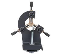 Badafaci Mini Torno Estable, Estabilizador de Torno de Madera, Soporte Fijo de Torneado de Metal para 0618 CJ0618A 7x12 7x14 0618-3B, Aleación de Aluminio, Hierro y Cobre