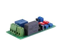 Badafaci Módulo de relé Temporizador, Interruptor de Ciclo Ajustable para Retardo de Encendido y Apagado, AC100V-250V, Ideal para Equipos Quemados y Control de Bomba Intermitente
