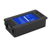 Badafaci Monitor de BateríA de Alta Precisión PZEM-015 Probador Multifuncional Pantalla LCD de 0-200 V Capacidad de Corriente de 0-300 A Medición de Uso de Energía para Varias Baterías (015 Inglés