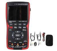 Badafaci Osciloscopio Portátil, Multímetro 3 en 1, Generador de Señal DDS de 50 MHz, Doble Canal, 25000 Cuentas con Cable de Datos USB, para Pruebas y Análisis Electrónicos