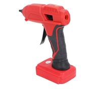 Badafaci Pistola de Pegamento Portátil de 100 W, Pistola de Pegamento Termofusible Inalámbrica con Ergonómico de Goma y Boquilla sin Goteo, para Reparación Electrónica, Decoración del