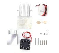 Badafaci Placa de Refrigeración de Semiconductores TEC1-12706, Módulo Enfriador Peltier de 70 W con Bloque de Refrigeración por Agua para Overclocking de PC y Proyectos Electrónicos de Bricolaje, de