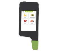 Badafaci Probador de Nitrato de Prueba Verde, Medidor Portátil de Seguridad Alimentaria con Batería de 720 MAh, Detección Rápida de Nitrato para Carne, Frutas y Verduras