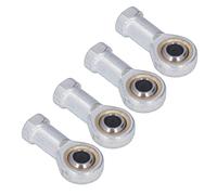 Badafaci SI10T K Juego de Cojinetes de Extremo de Varilla Rosca Hembra Cojinete de Junta Esférica Lubricación de Límite de 10 Mm Autoalineación 4 Piezas para Maquinaria Industrial Equipos de
