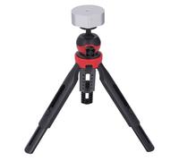 Badafaci Soporte de Trípode Ajustable para Mini Antena, Ajuste de ángulo de 360° de Aleación de Aluminio con Diseño Portátil para un Fácil Almacenamiento (Adaptador Plateado)