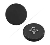 Badafaci Taburete Acolchado Redondo Universal para Trono de Tambor, Asiento de Tambor de Altura Ajustable con Patas de Acero Inoxidable para Jugadores de de Jazz Adultos