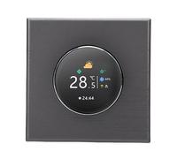 Badafaci Termostato Inteligente Wifi, Pantalla Tft 240x240, Tubería Dual | Carcasa de PC ABS, Controlador Inteligente de Aire Acondicionado, Refrigeración y Calefacción del Hogar, Doble Tubo, Caja