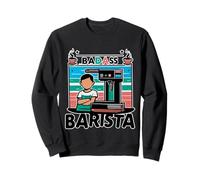 Badass Barista ESPRESSO CAFÉ CAFÍCULO EXPERTO |----- Sudadera