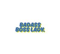 Badass Boss Lady.: Lady Boss Book | Boss Lady Gift | Corporate Appreciation Gifts | B&W Interior | 120 Pages | 6x9in | Blank-Lined Notebook