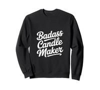 Badass Candle Maker Funny Dichos Mujeres Hombres Sudadera