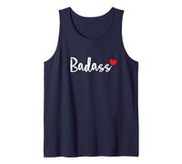 Badass con un corazón Diseño gráfico por Self-Awareness Camiseta sin Mangas