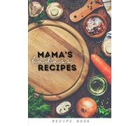 BADASS Recipe Journal - Mama's Badass Recipe: Blank Recipe Book to Write in Your Own Recipes, 120 Pages (6" x 9"), Glossy Cover