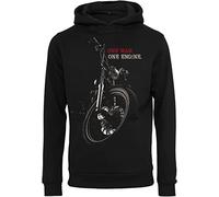 Baddery Sudadera con Capucha para Motociclistas Hombre - Jersey para Hombres - Regalo para Motoristas - Set de Ropa y Accesorios de Moto, L