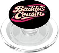 Baddie Cousin Funny Retro Vintage PopSockets PopGrip para MagSafe