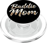 Baddie Mom Leopard Mother's Day PopSockets PopGrip para MagSafe