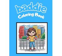Baddie Vibes Coloring Book for Teens: 40 Confident Fashion Girls to Color | Fun & Relaxing Street Style Coloring Pages