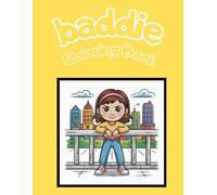 Baddie Vibes Coloring Book for Teens: 40 Confident Fashion Girls to Color | Fun & Relaxing Street Style Coloring Pages