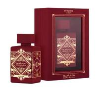 Bade’e Al Oud Sublime de Lattafa 93142- Original Eau de Parfum Unisex 100 ml, Elegancia Afutada y Amaderada con Toques de Vainilla y Rosa