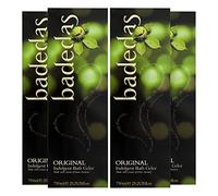 Badedas Original Indulgent Bubble Gel de baño enriquecido con extracto natural de castaño de indias para un baño de burbujas de lujo, paquete de 4 unidades de 750 ml