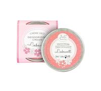 BadeFee Crema desodorante vegana (50 ml) sin aluminio - con manteca de karité, aceite de coco y aceite de almendras - cuidado suave y protección 24 horas contra el olor a sudor para axilas sensibles -