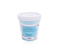 BadeFee - Yogur corporal "Candy Line" (Silky Cotton) 200 ml - Loción corporal ligera e hidratante para una piel bien cuidada y flexible, vegano y libre de experimentos en animales, fabricado en