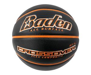 Baden Crossover Balón de Baloncesto para niños y Adultos - para Exterior e Interior - Balón de Ocio para Todas Las Superficies, 5