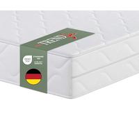 Badenia Trendline BT 100 Duo - Colchón ortopédico de 7 Zonas, dureza 3 y 4, 90 x 190 cm, Certificado Öko-Tex, Fabricado según el estándar de Calidad alemán