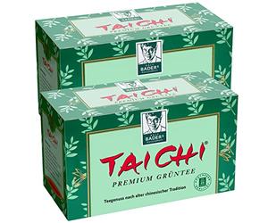 BADERs Tai Chi Premium té verde de la farmacia. Natural, sin sabor, 2x20 bolsas de filtro