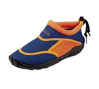 Badeschuhe Beco Surf Escarpines infantiles, Azul/Naranja, 22 EU