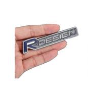 Badge Emblem for Certain Brands with Blue and Silver Grill Design, Compatible with Various Models