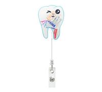 Badge Holder Clip | Id Key Keychain Holder | Hanger Organ Shake Toy Retract