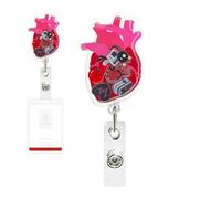 Badge Holder Clip | Id Key Keychain Holder | Hanger Organ Shake Toy Retract