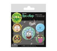 Badge pack rick & morty