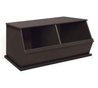 Badger Basket dos Bin Almacenamiento Cubby espresso Talla:Espresso