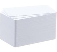 BADGY CBGCP030W - Tarjetas de papel, 0,76 mm (30mil), para Badgy, 100 piezas