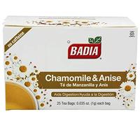 BADIA Tea Chamomile and Anise 25 BG 2 Pack