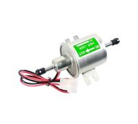 BADIKA Bomba de Combustible Bomba de Combustible eléctrica Universal de 12V y 24V, Cable de fijación de Perno de Baja presión, Gasolina diésel for carburador de Coche, Motocicleta, ATV(12V Silver)