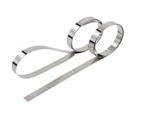 BADIKA Cinta de Acero Inoxidable 304 de 0,2mm y 0,3mm de Espesor, Cinta de Embalaje de Acero Inoxidable, Cinta Sus 304, Tira ss304, Banda de Acero Inoxidable(0.2x30mm)