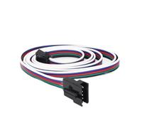 BADIKA Conectores macho y hembra con cables 2PIN 3PIN 4PIN 5PIN hembra y macho J+S+T L+ed+ conector de cable extensible 0,5 M/1M/2M 22AWG Cable(5PIN,1Meter)