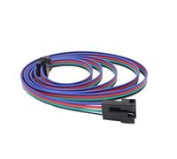 BADIKA Conectores macho y hembra con cables 2PIN 3PIN 4PIN 5PIN hembra y macho J+S+T L+ed+ conector de cable extensible 0,5 M/1M/2M 22AWG Cable(4PIN,1Meter)