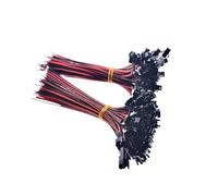 BADIKA Conectores macho y hembra con cables 5 pares de conectores largos J+S+T S+M 2P 3P 4P 5P 6P conector de cable macho a hembra conectores SM2P L+E+D 2,54mm 10CM/20CM/30CM(30CM,5P)